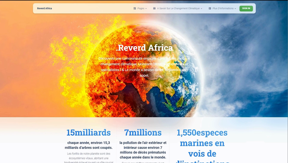 Reverd Africa - Platform Dashboard (1/14)